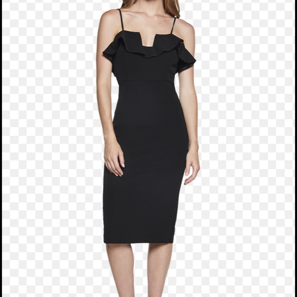 Bardot Karen black dress